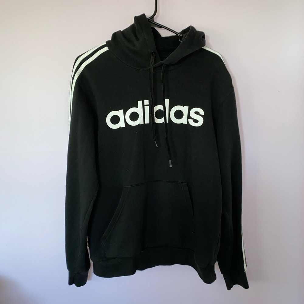 Black adidas hoodie